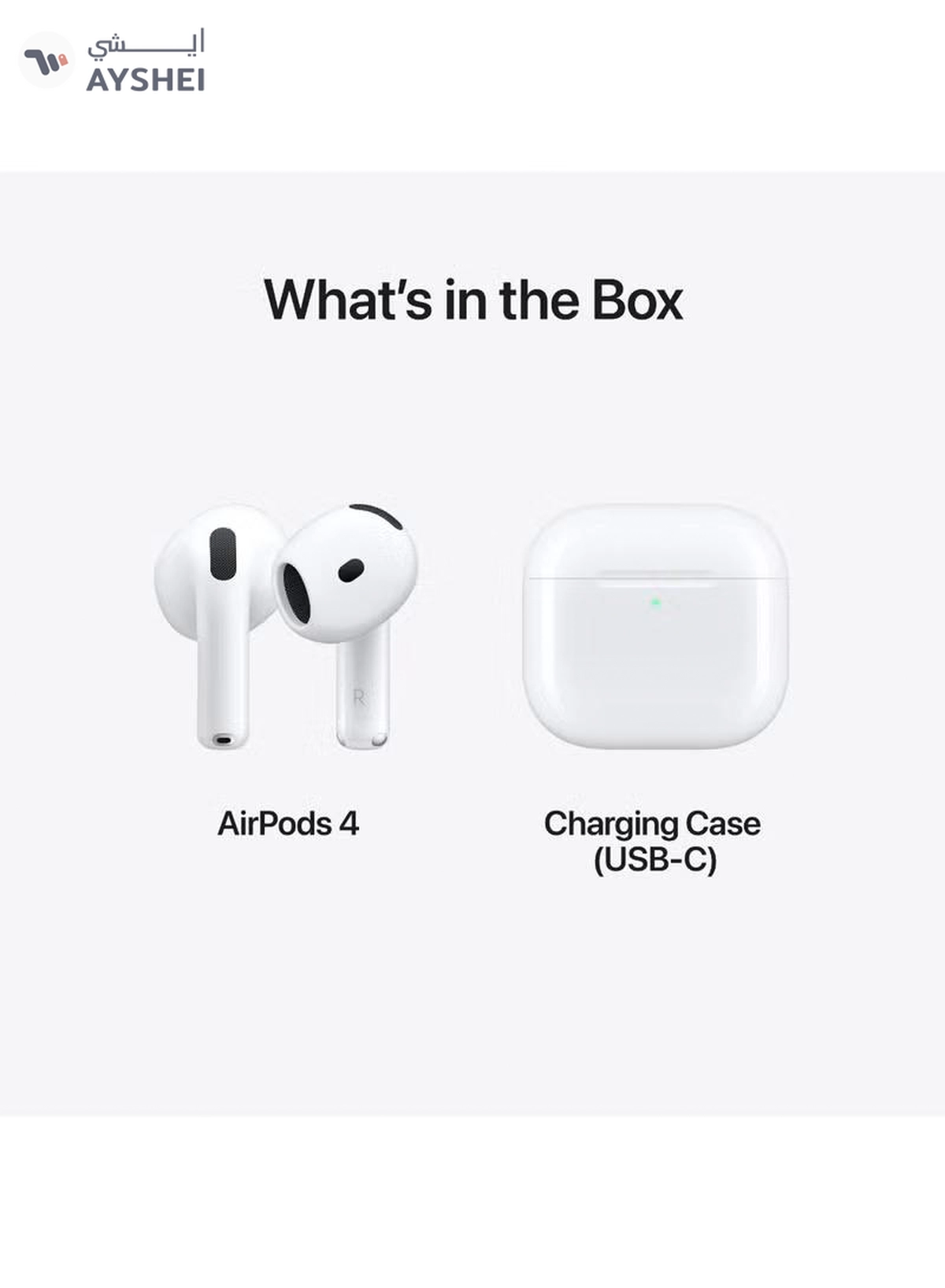 Apple AirPods 4 Wireless Earbuds, Bluetooth Headphones, Personalized Spatial Audio, Sweat and Water Resistant-3-3