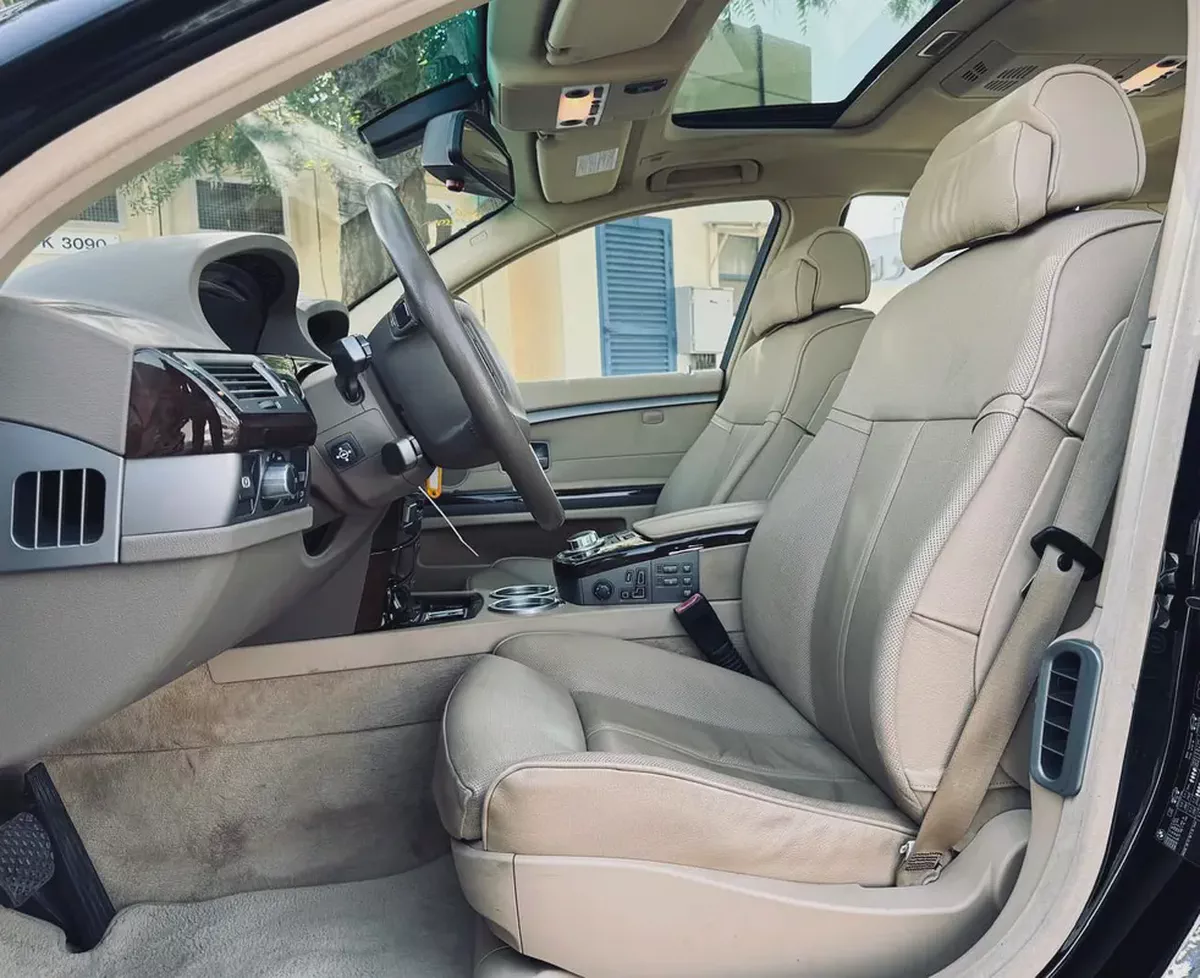 BMW 740I | 2007 | ONLY : 118,367 KM | JAPAN IMPORT | CLEAN TITLE | NO ACCIDENT-8-8