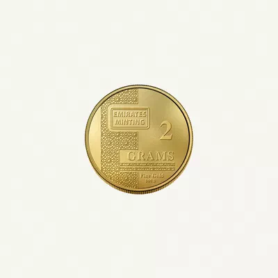 Emirates Minting 2g Gold Coin-0
