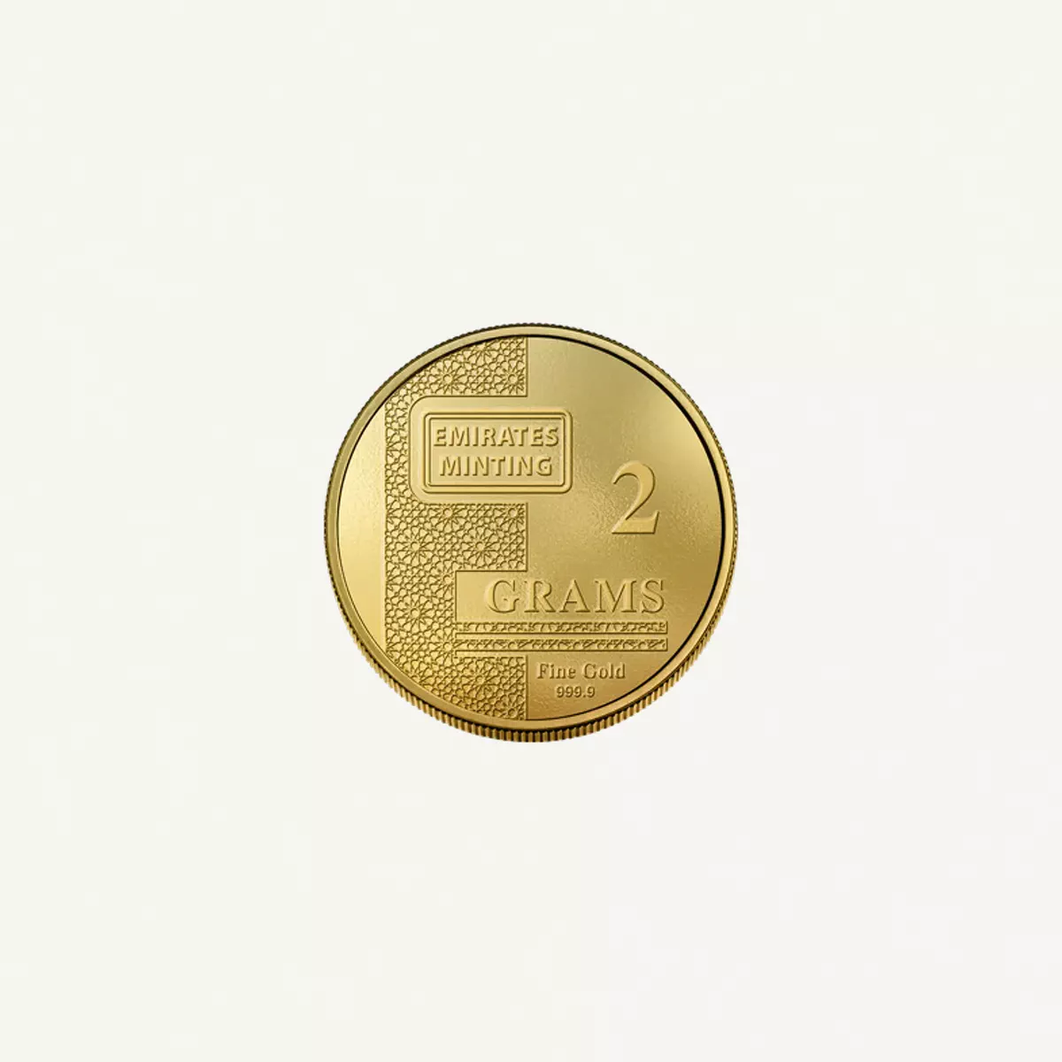 Emirates Minting 2g Gold Coin