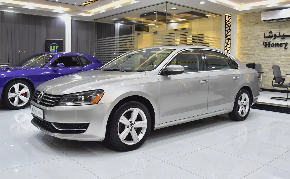 EXCELLENT DEAL for our Volkswagen Passat ( 2013 Model ) in Silver Color Canadian Specs-1-1