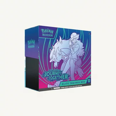 2025 Pokémon TCG: Scarlet & Violet—Journey Together Elite Trainer Box, factory sealed and featuring striking N & Zoroark artwork-0