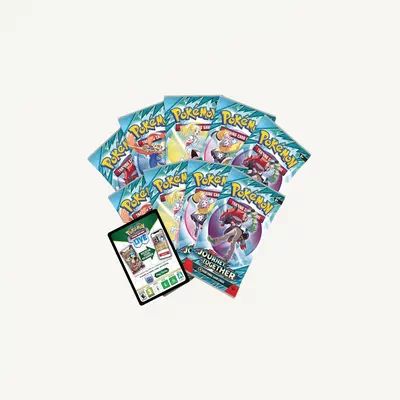 2025 Pokémon TCG: Scarlet & Violet—Journey Together Elite Trainer Box, factory sealed and featuring striking N & Zoroark artwork-1