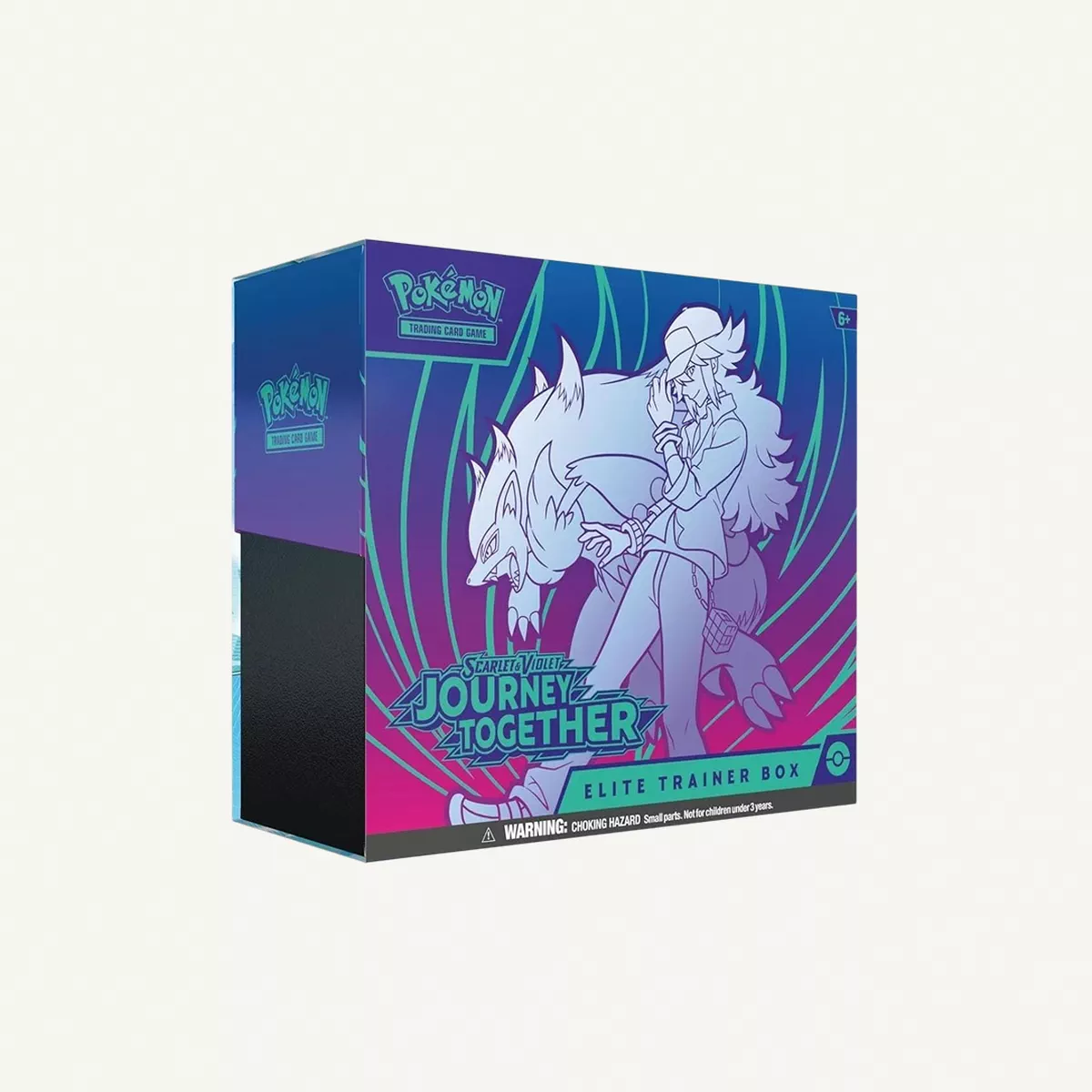 2025 Pokémon TCG: Scarlet & Violet—Journey Together Elite Trainer Box, factory sealed and featuring striking N & Zoroark artwork-0-0