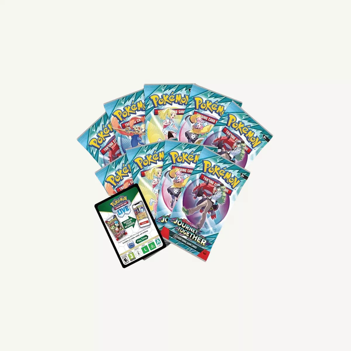 2025 Pokémon TCG: Scarlet & Violet—Journey Together Elite Trainer Box, factory sealed and featuring striking N & Zoroark artwork-1-1