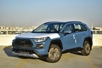 2025 Toyota RAV4 in Sky Blue new-3