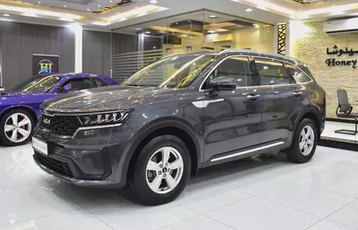 AED 1,527 EMi at 0% DP | KIA Sorento ( 2023 Model ) in Grey Color GCC Specs-1
