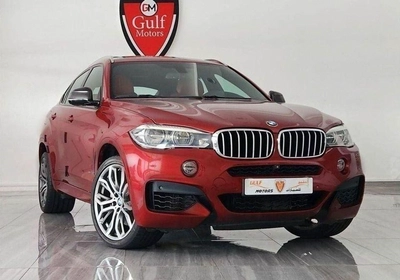 BMW X6 50i LUXURY V8 4.4L-8CYL ORIGINAL PAINT - FULLY AGENCY MAINTAINED. AGMC-DUBAI -0