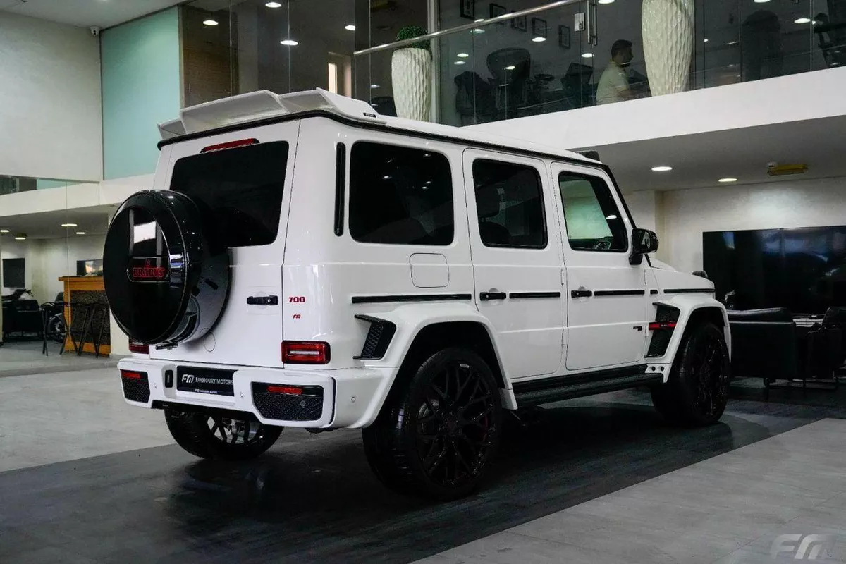 Mercedes Benz G63 AMG ORIGINAL BRABUS G700 2021 WITH CERTIFICATE – BRABUS CERTIFIED COMPLETE BUILD-18-0