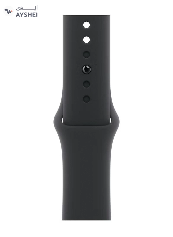 Apple Watch Series 10 GPS + Cellular 42mm Jet Black Aluminium Case With Black Sport Band