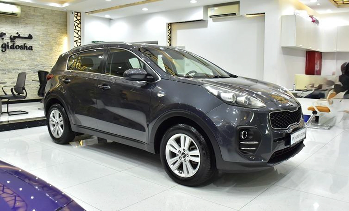 KIA Sportage ( 2017 Model ) in Grey Color GCC Specs
