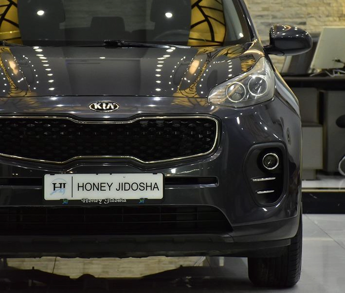 KIA Sportage ( 2017 Model ) in Grey Color GCC Specs