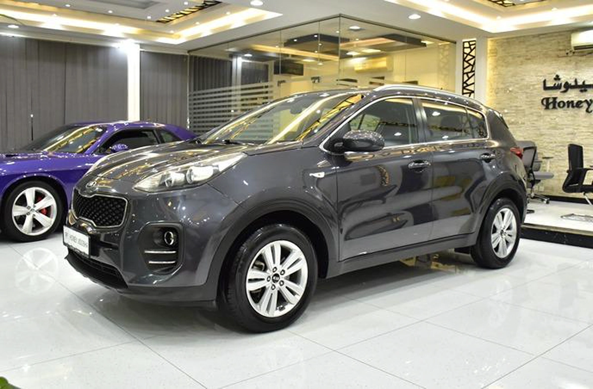 KIA Sportage ( 2017 Model ) in Grey Color GCC Specs