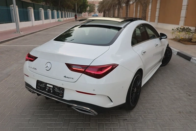 Mercedes-benz CLA250-2025-4Matic-2500KM-Under Warranty AND Service -GCC Specs-3