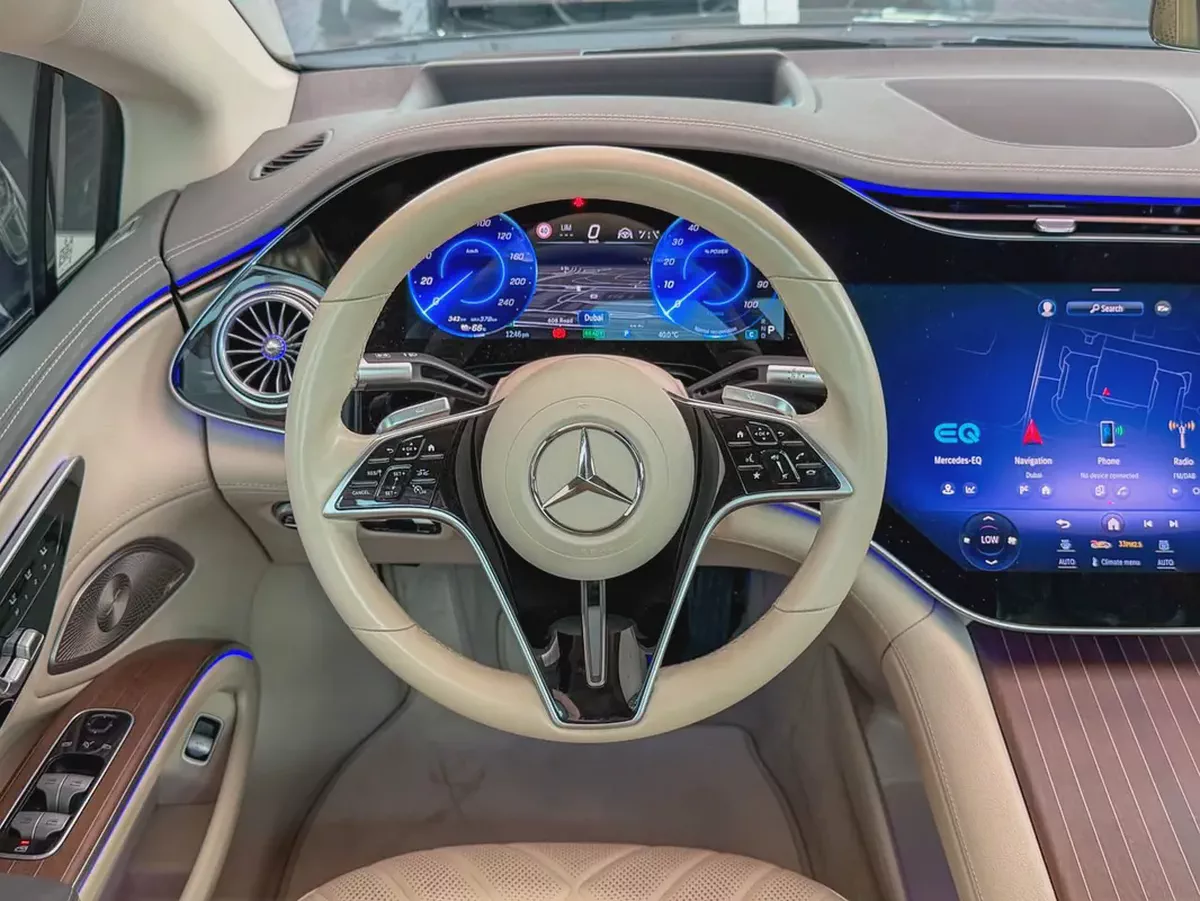 Mercedes-Benz EQS 580 4MATIC GCC | 61,500KM | UNDER WARRANTY-12-12