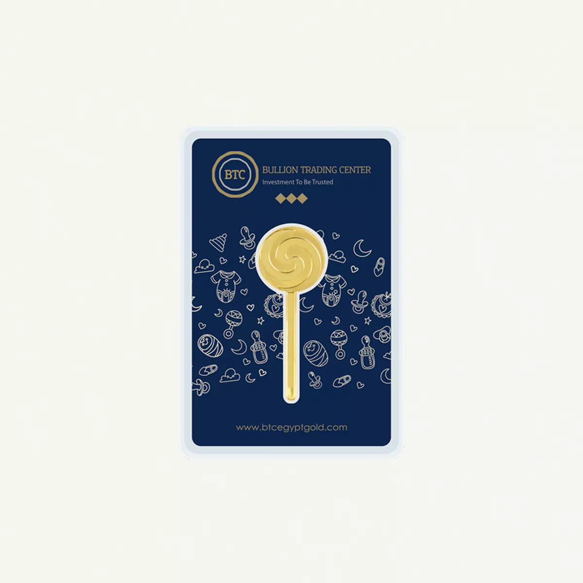 BTC 5 Gram Pure Gold Kids Lollipop- Exclusive Gifting and Collectable 24 carat