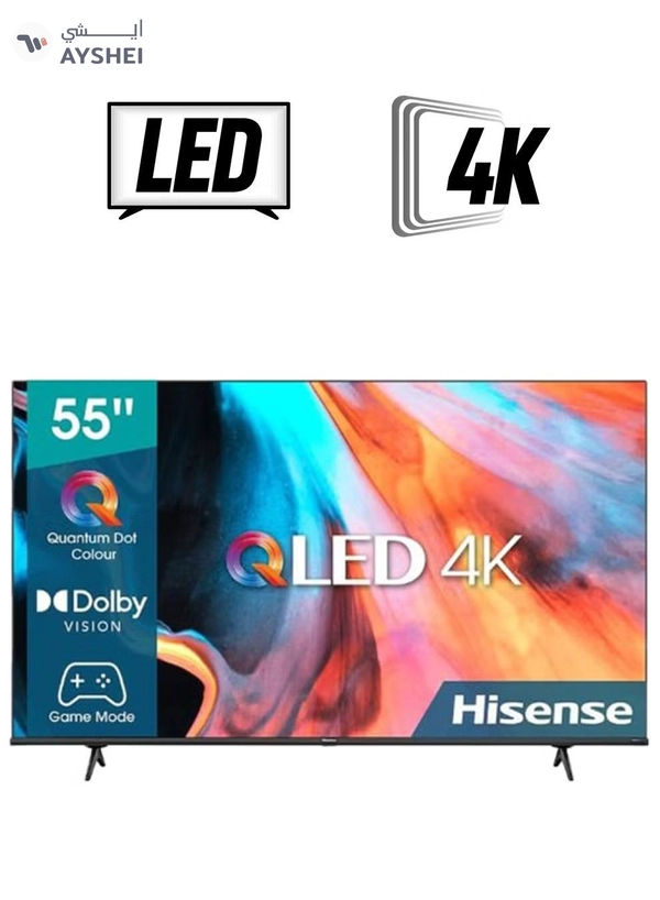 Hisense 4K Smart DLED Television 55 Inch (2023 Model) 55A61K/55A62KS Black