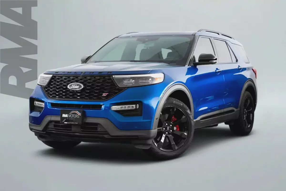2,265 AED / 60 months | 0% DP | 2021 Ford Explorer ST / Full Ford Service History