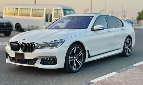 BMW 750I 2016 88000KM - Brown Interior - Japan Import - Clean Title