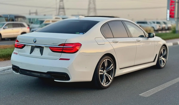 BMW 750I 2016 88000KM - Brown Interior - Japan Import - Clean Title