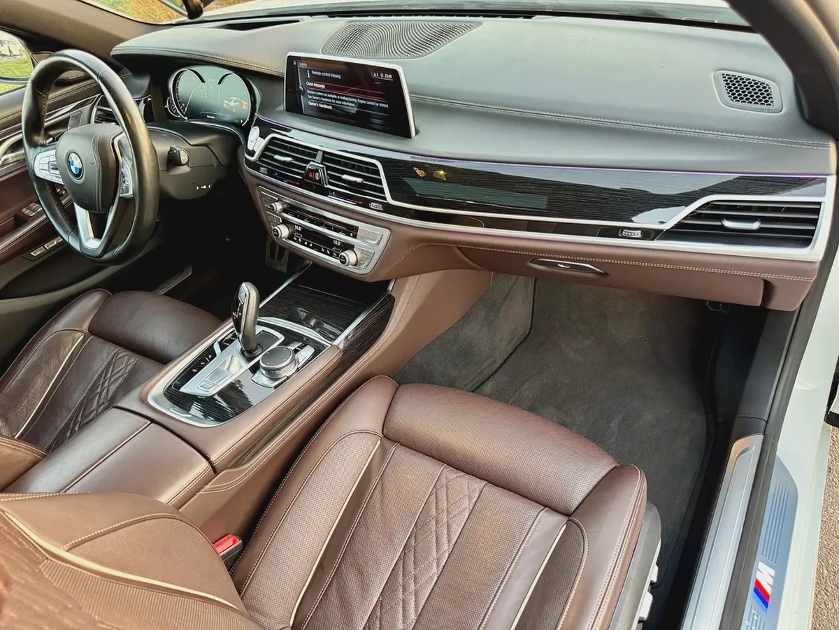 BMW 750I 2016 88000KM - Brown Interior - Japan Import - Clean Title-9-9