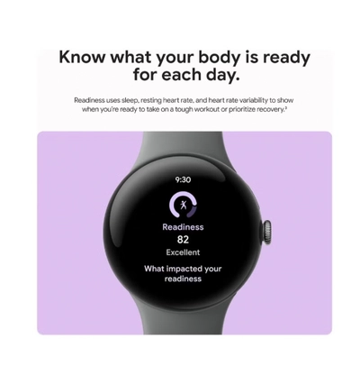 Google Pixel Watch 3 (45mm) - Android Smartwatch with Heart Rate Tracking, Advanced Running -2