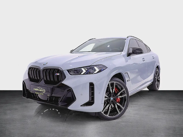 BMW X6 M60i 2026 GCC SPECIAL NARDO GRAY -CARBON PACKAGE + 5 YEARS WARRANTY + SERVICE + Brake service