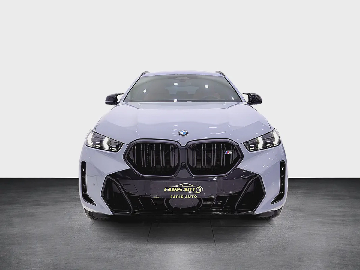 BMW X6 M60i 2026 GCC SPECIAL NARDO GRAY -CARBON PACKAGE + 5 YEARS WARRANTY + SERVICE + Brake service-1-1