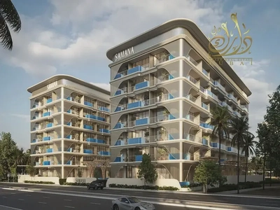 Furnished Studio | Samana Imperial Gardens | Balcony & Pool Access-2
