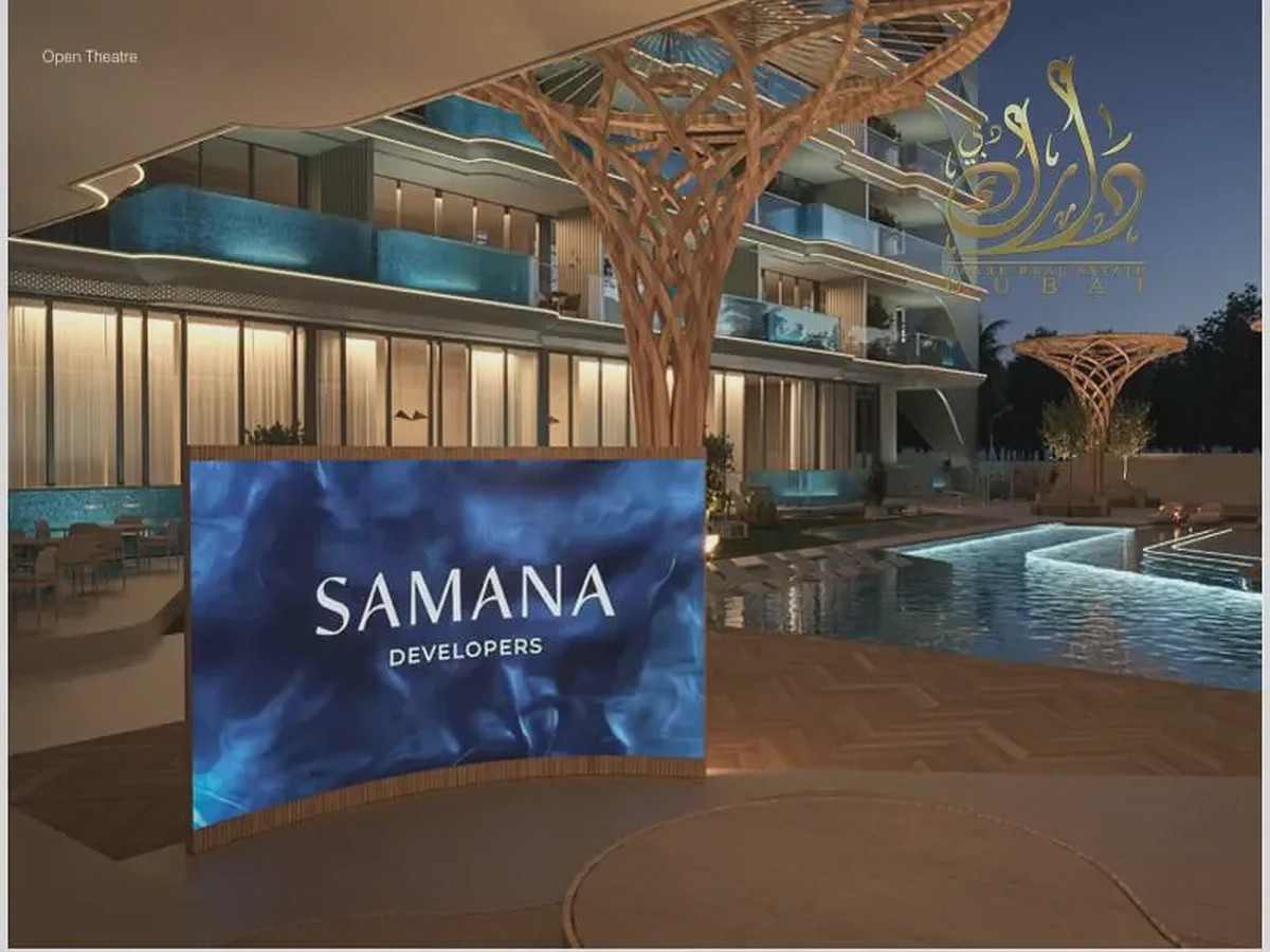 Furnished Studio | Samana Imperial Gardens | Balcony & Pool Access-7-7