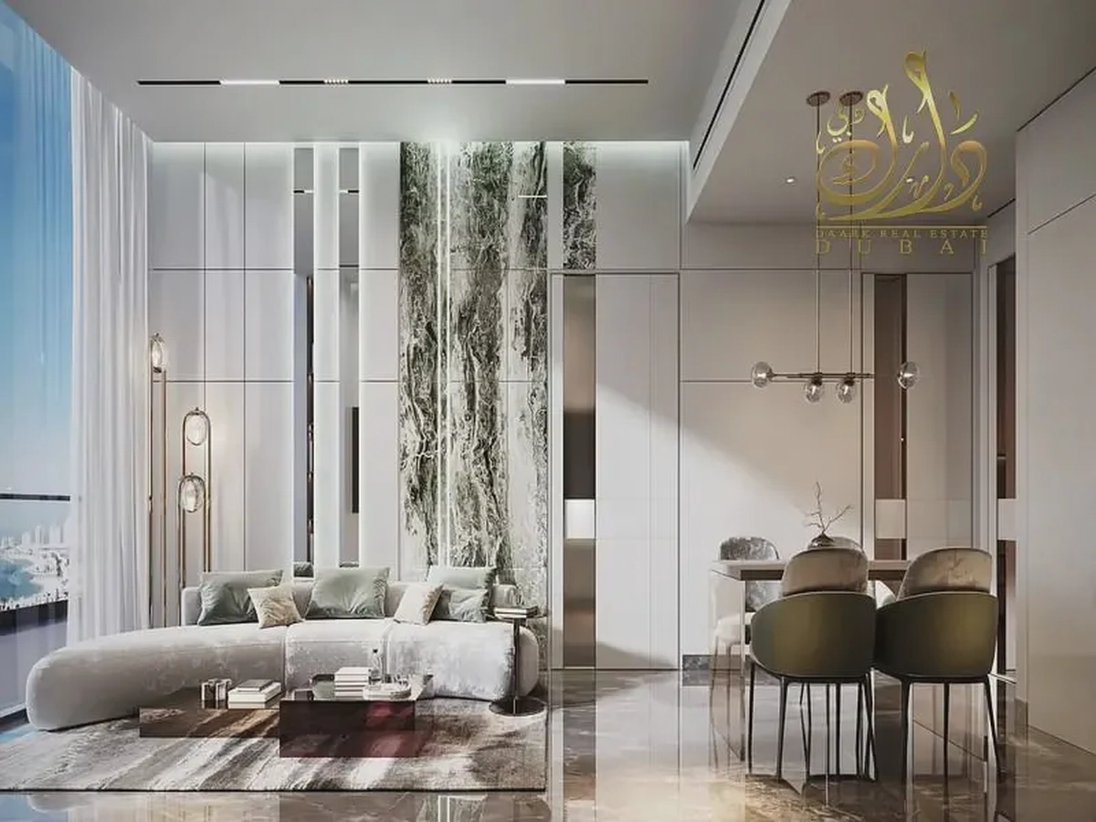 Furnished Studio | Samana Imperial Gardens | Balcony & Pool Access-3-3