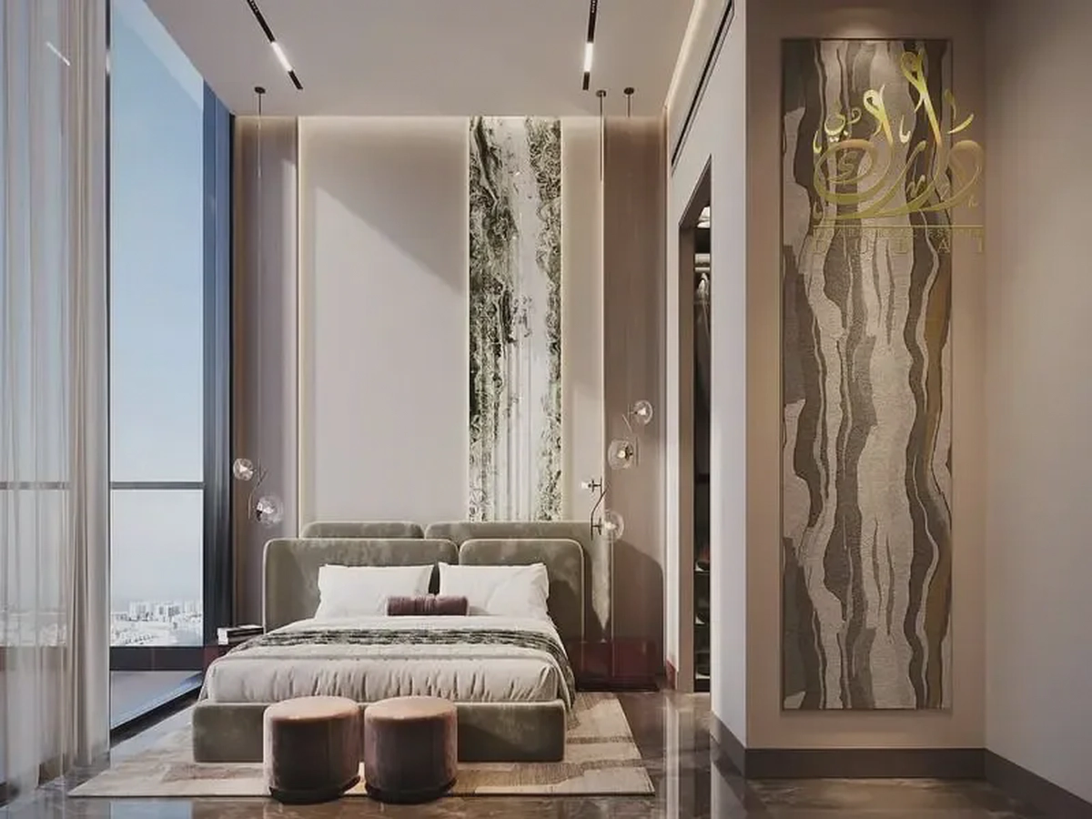 Furnished Studio | Samana Imperial Gardens | Balcony & Pool Access-9-9