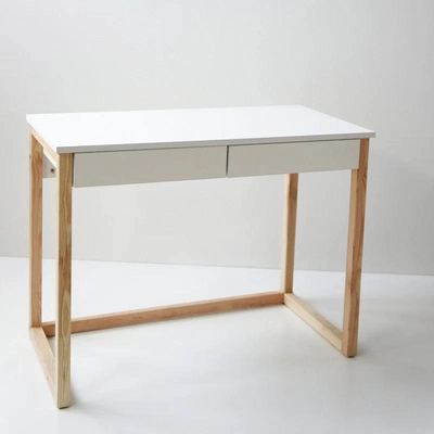 BIRDA Desk with 2 drawers-2