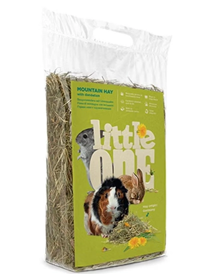 Little One Mountain hay with dandelion 400g-0