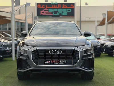 Audi Q8 55 TFSI quattro S line - GCC Specs Full Service History-0