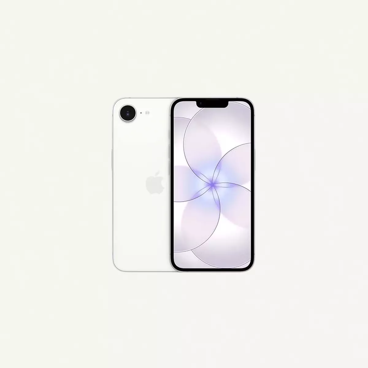 Apple iPhone 17e 256GB White 5G (eSIM only) With Facetime - Middle East Version
