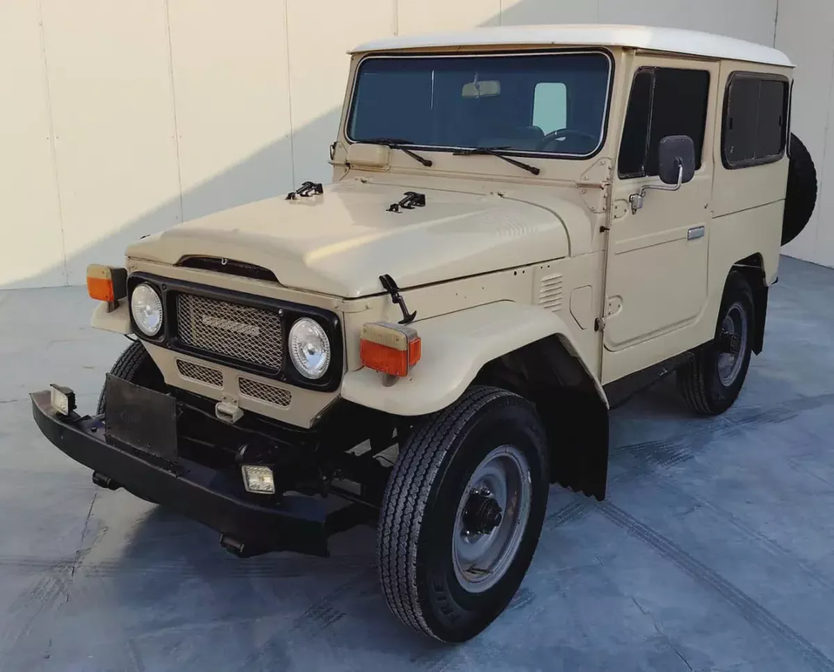 Classic 1983 Toyota FJ Cruiser Base | GCC Specs | Well Maintained-2-2