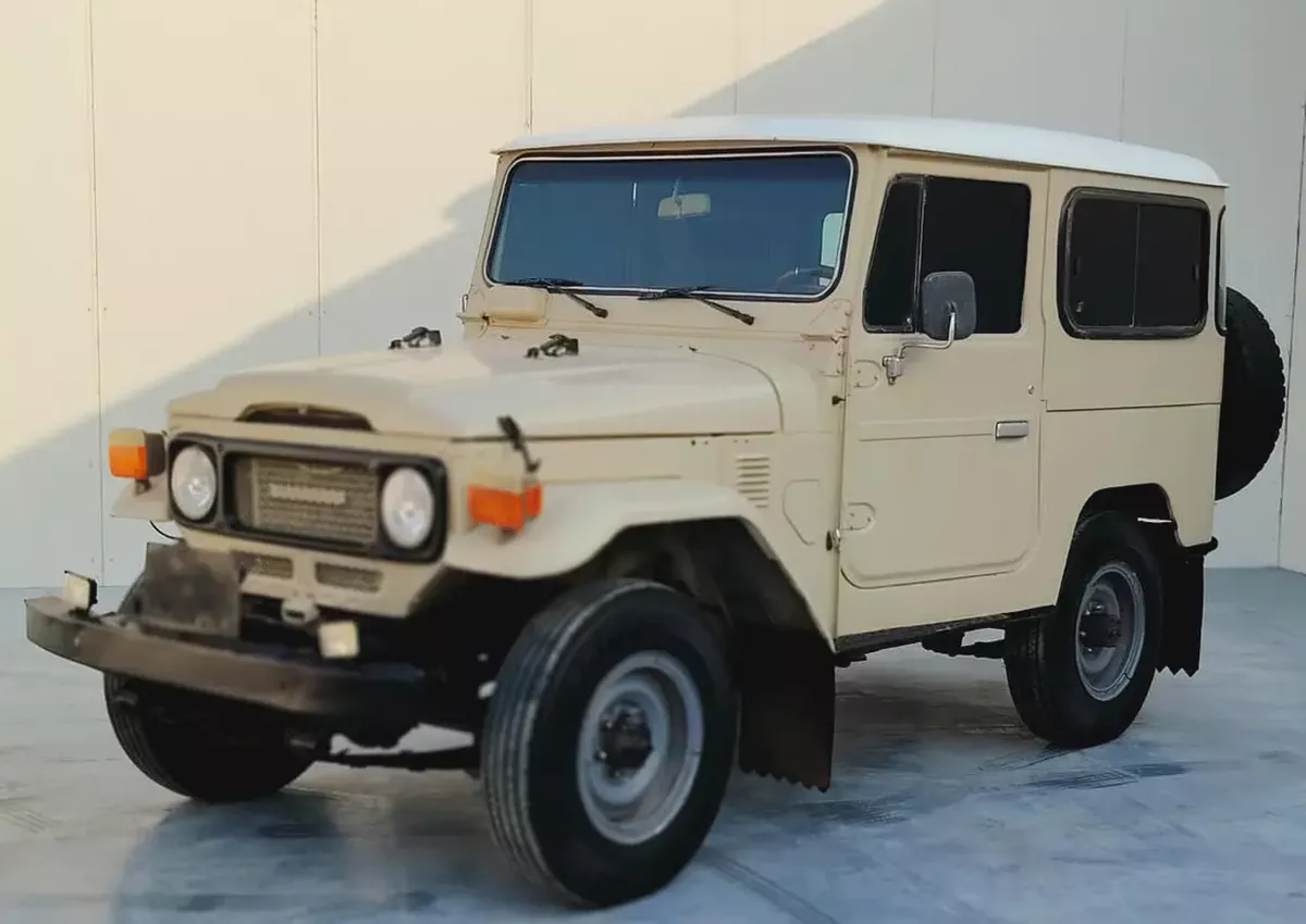 Classic 1983 Toyota FJ Cruiser Base | GCC Specs | Well Maintained-3-3