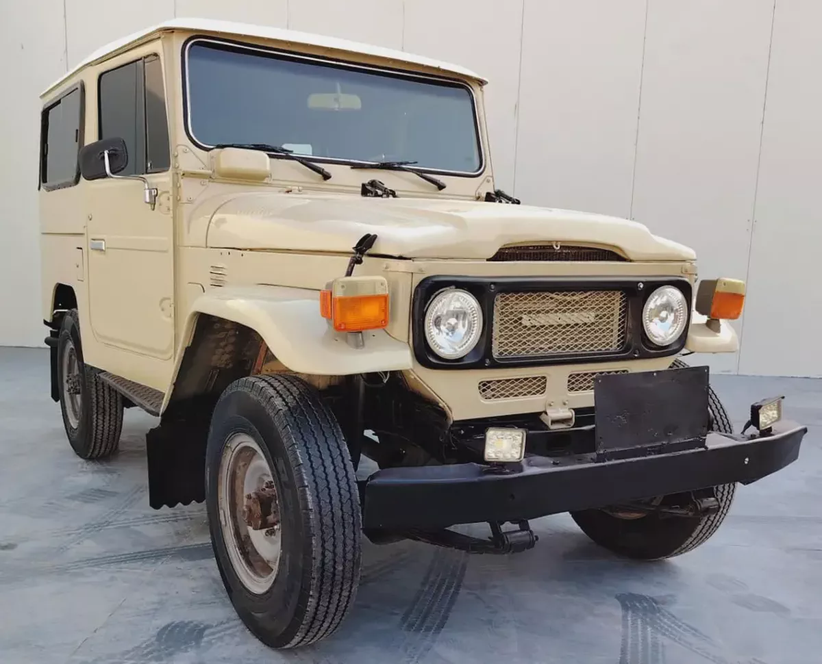 Classic 1983 Toyota FJ Cruiser Base | GCC Specs | Well Maintained-4-4