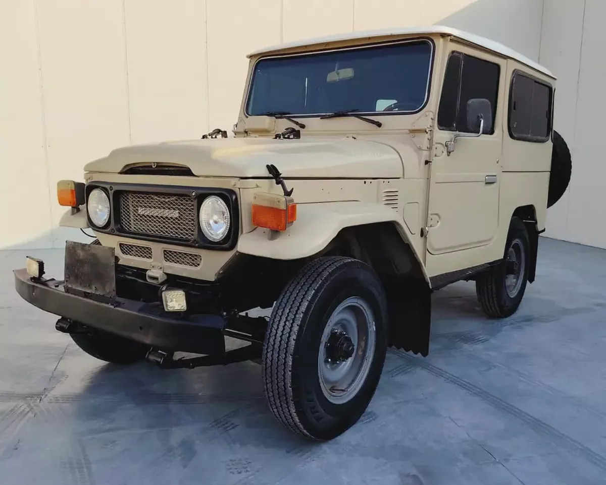 Classic 1983 Toyota FJ Cruiser Base | GCC Specs | Well Maintained-7-7