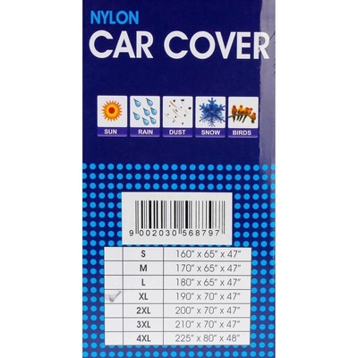 Duracover Nylon Reflective Fabric Car Cover (XL, 180 x 65 x 47 cm)-4