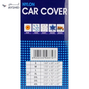 Duracover Nylon Reflective Fabric Car Cover (XL, 180 x 65 x 47 cm)