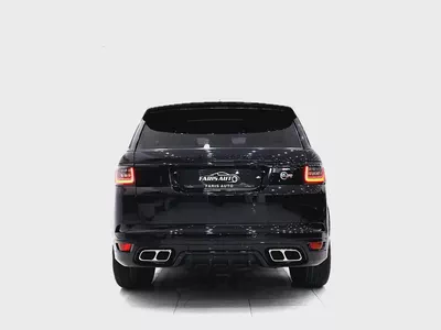 RANGE ROVER SPORT SVR CARBON PACKAGE BLACK EDITION FULLY LOADED-2