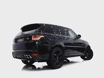 RANGE ROVER SPORT SVR CARBON PACKAGE BLACK EDITION FULLY LOADED-3