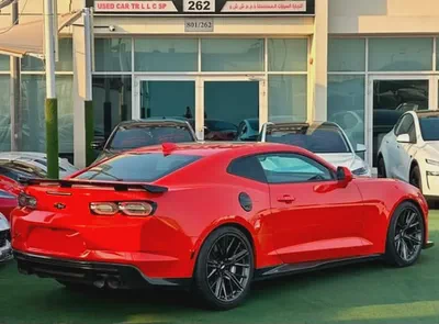 CHEVROLET CAMARO ZL1 GCC 2019 FULL OPTION ORIGINAL PAINT PERFECT CONDITION FULL SERVICE HISTORY-3