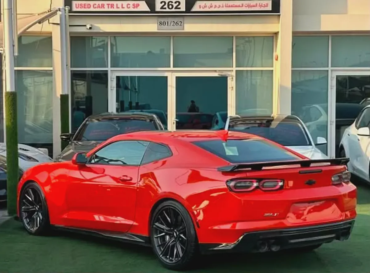 CHEVROLET CAMARO ZL1 GCC 2019 FULL OPTION ORIGINAL PAINT PERFECT CONDITION FULL SERVICE HISTORY-2-2