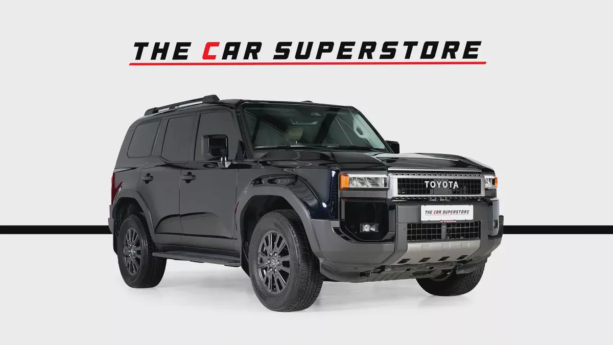 Toyota Land Cruiser Prado-GXL-GCC-1 Owner-Dealer Warranty available and Service package till 2029-1-1