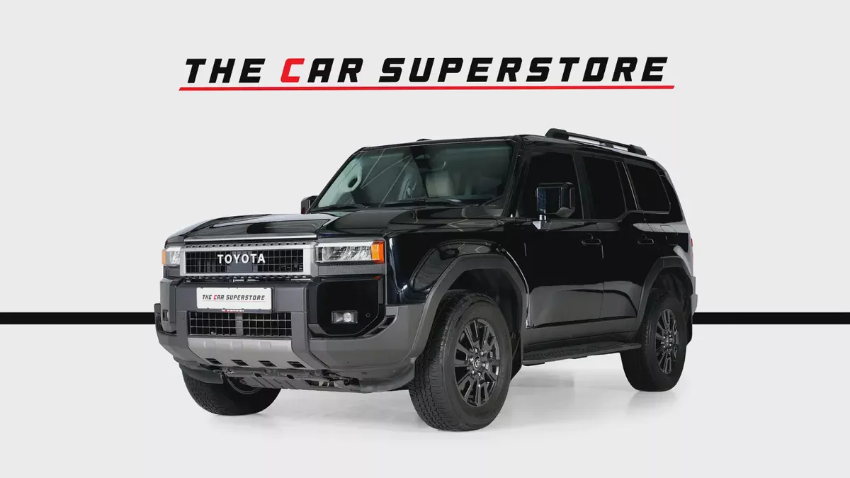 Toyota Land Cruiser Prado-GXL-GCC-1 Owner-Dealer Warranty available and Service package till 2029-3-3