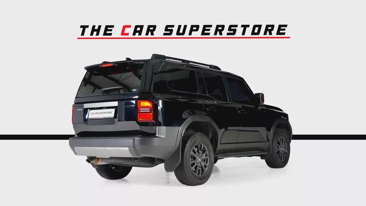Toyota Land Cruiser Prado-GXL-GCC-1 Owner-Dealer Warranty available and Service package till 2029-7-7