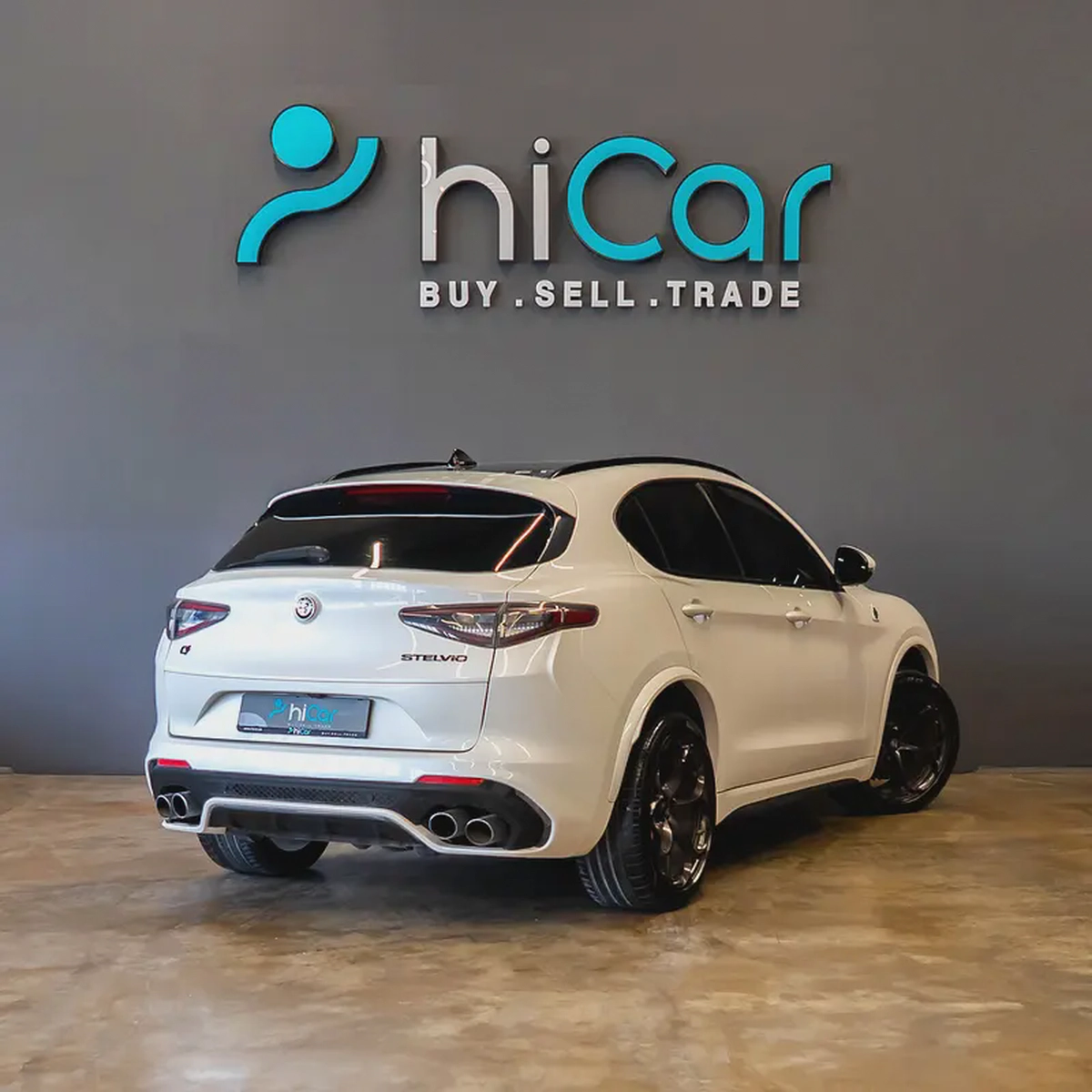 AED 2,874 P.M • 0% Downpayment •  Alfa Romeo Stelvio Quadrifoglio • 1 Year Warranty-2-2
